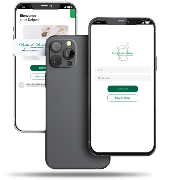 L’application mobile Delpech Paris optimise la gestion de votre préparation magistrale